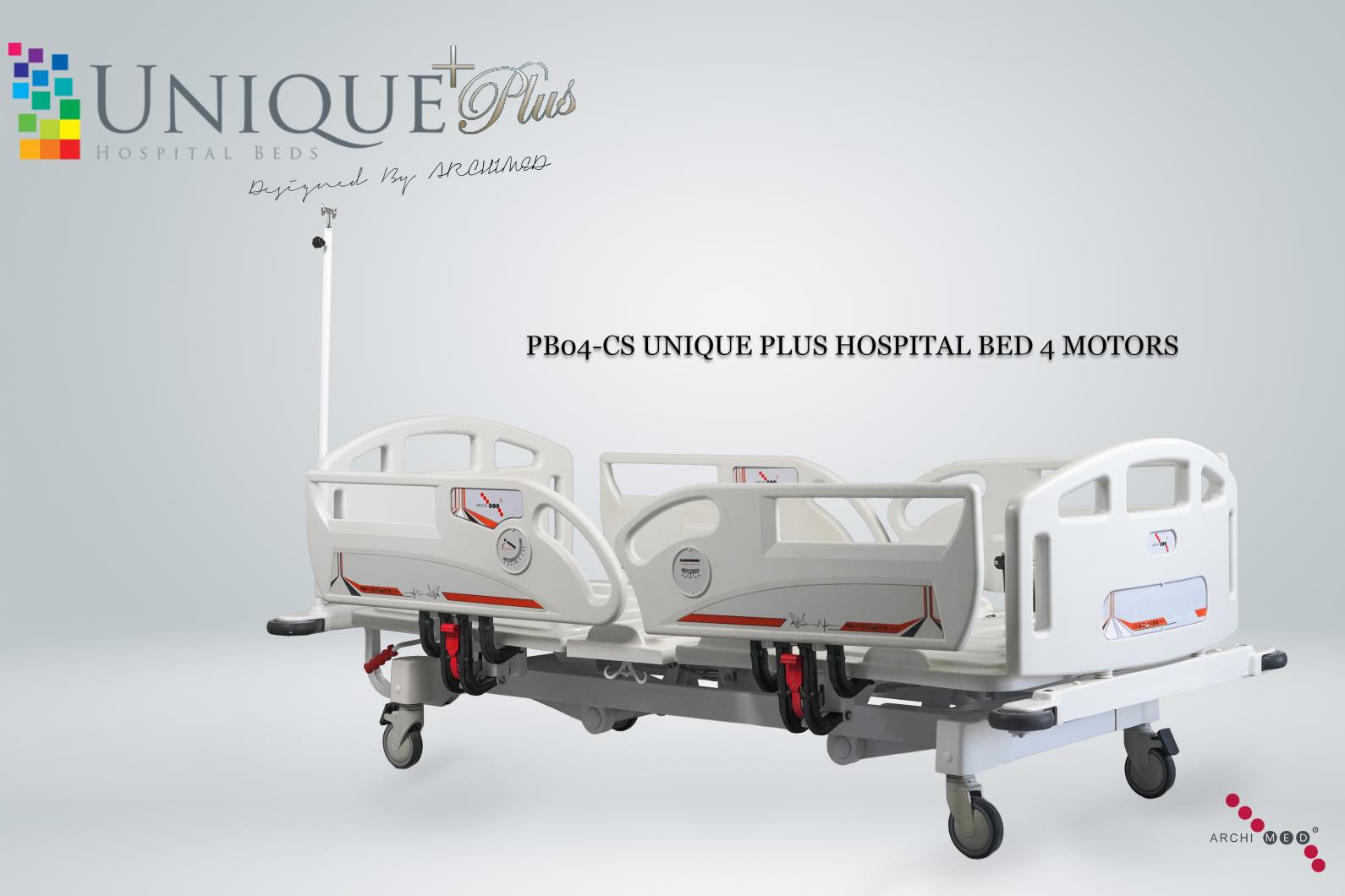 UNIQUE PLUS HASTA KARYOLASI 4 MOTORLU, ÇAPRAZ FRENLİ