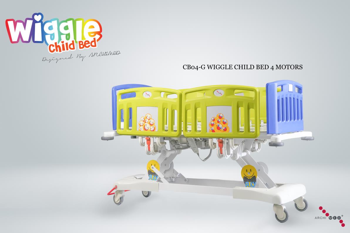 CB04-G WIGGEL PEDİATRİK ÇOCUK HASTA KARYOLASI ( 4 MOTORLU )