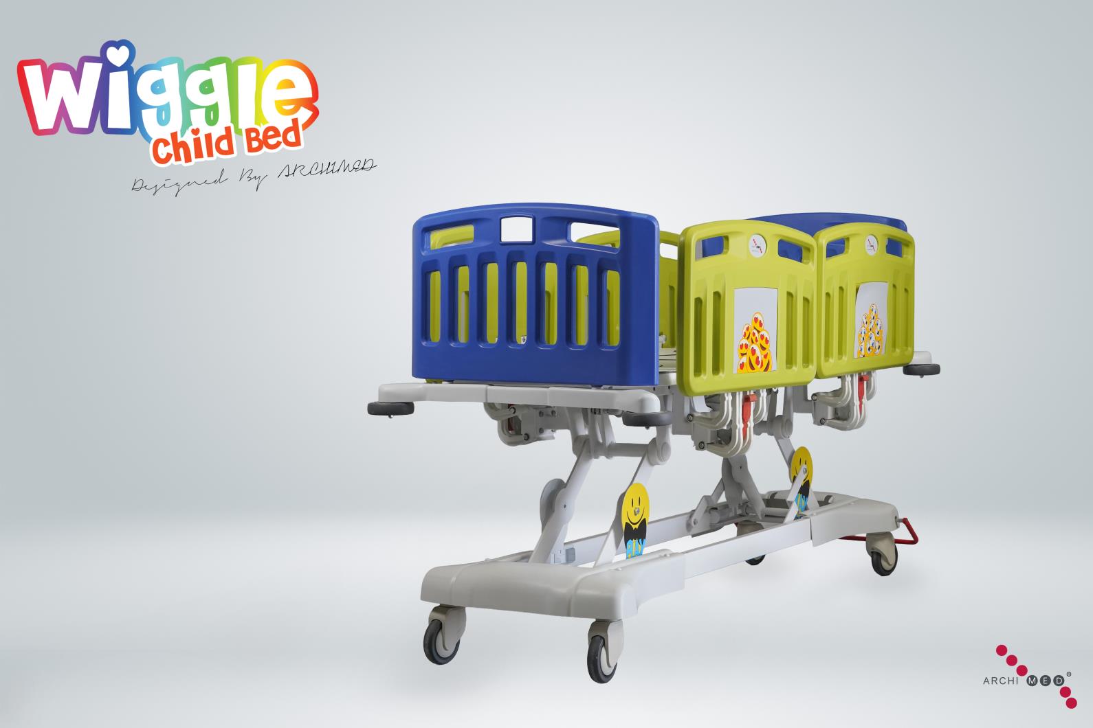 CB04-G WIGGEL PEDİATRİK ÇOCUK HASTA KARYOLASI ( 4 MOTORLU )