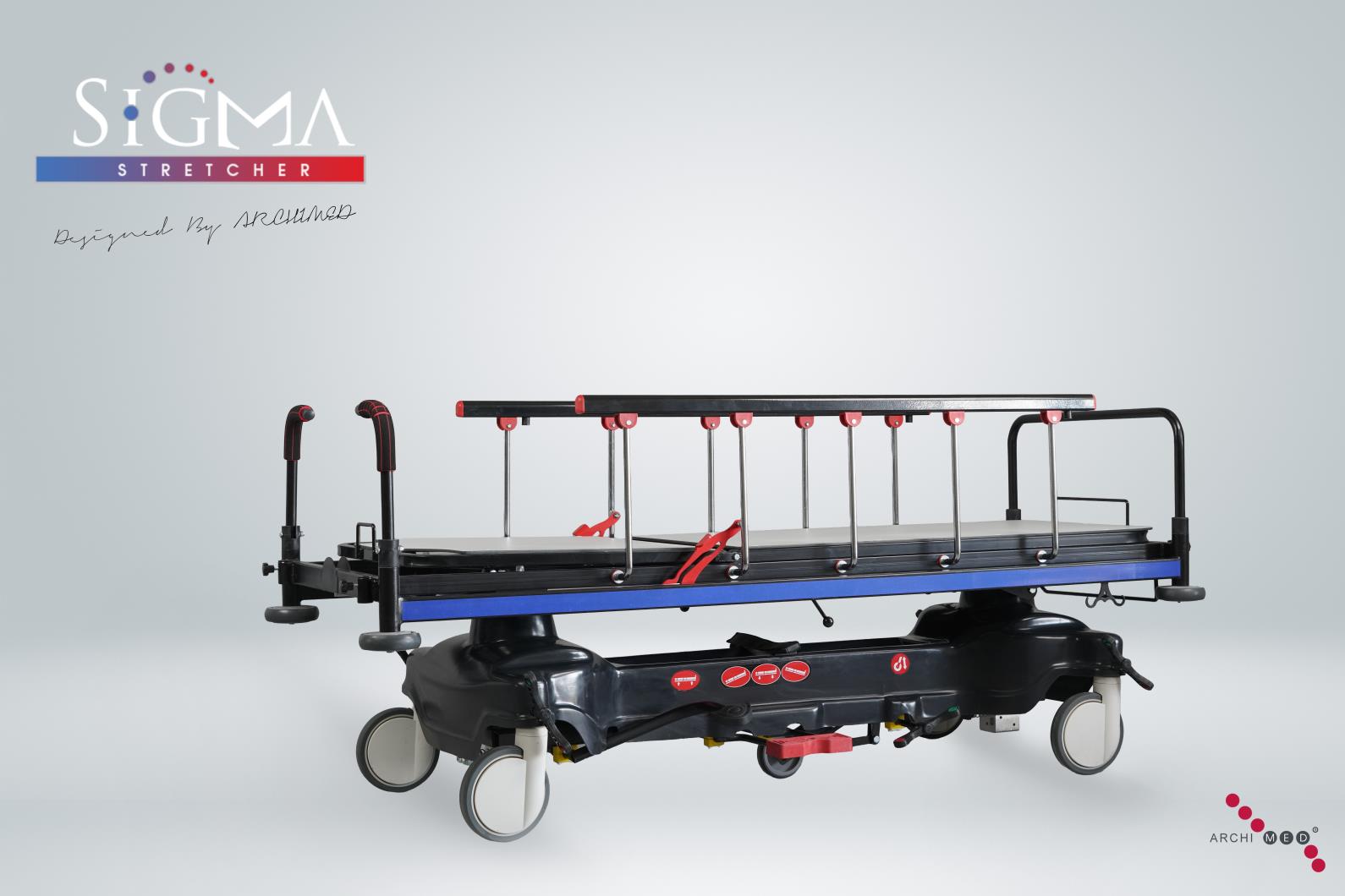 ES00-S SİGMA  HİDROLİK ACİL MÜDAHALE SEDYESİ