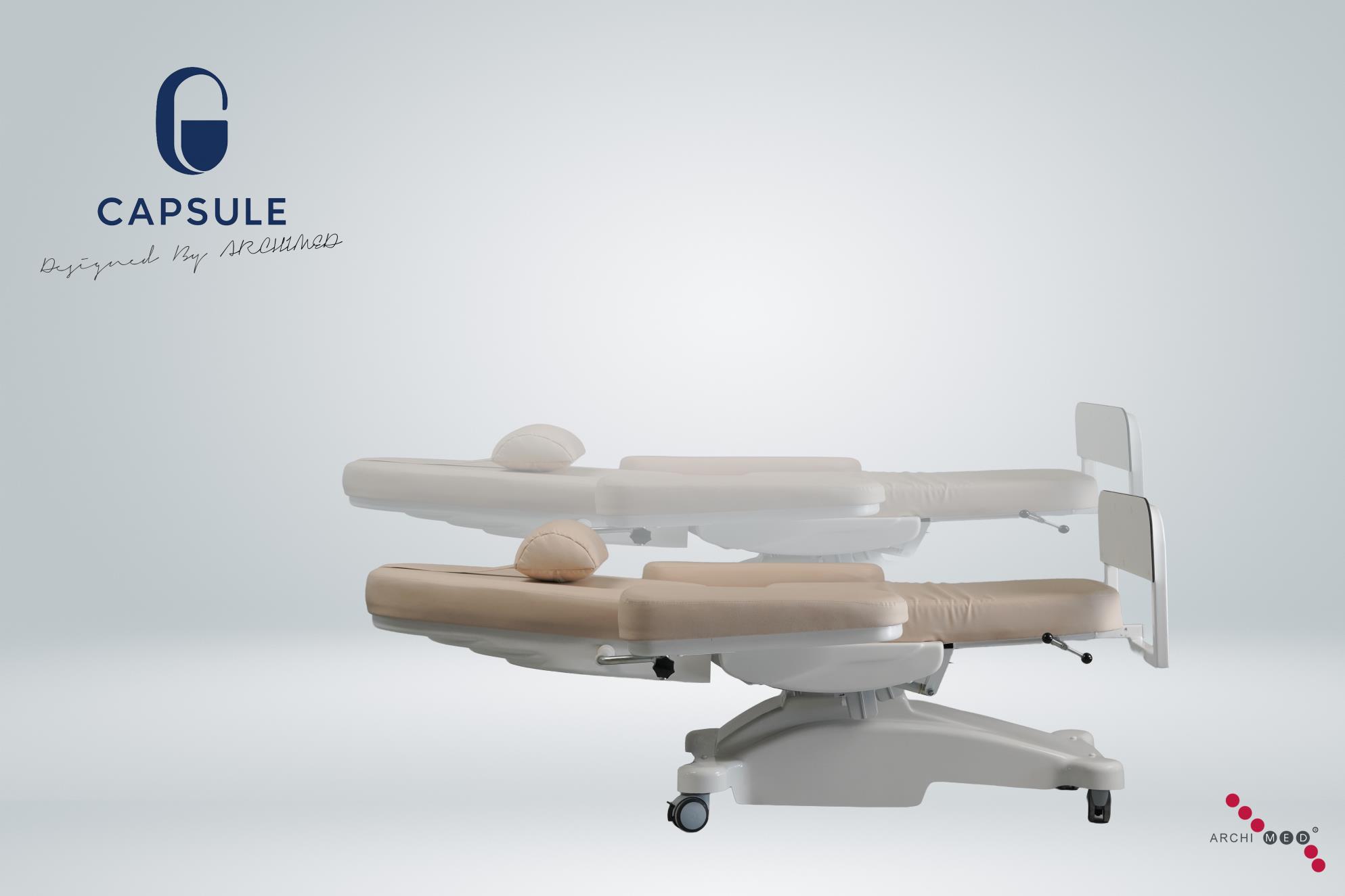 CAPSULE ÇOCUK DİYALİZ VE KEMOTERAPİ KOLTUĞU 4 MOTORLU