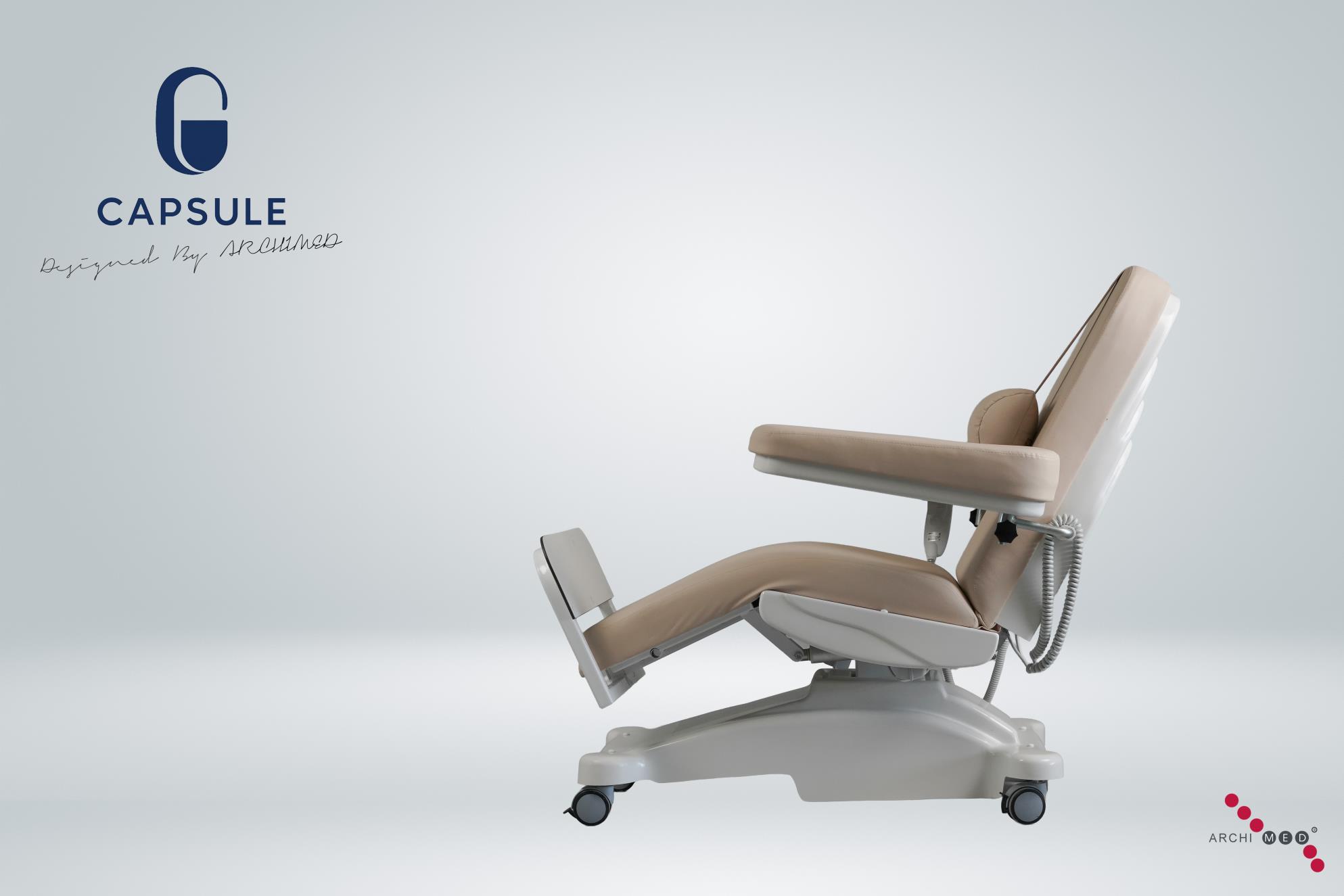 CAPSULE ÇOCUK DİYALİZ VE KEMOTERAPİ KOLTUĞU 2 MOTORLU
