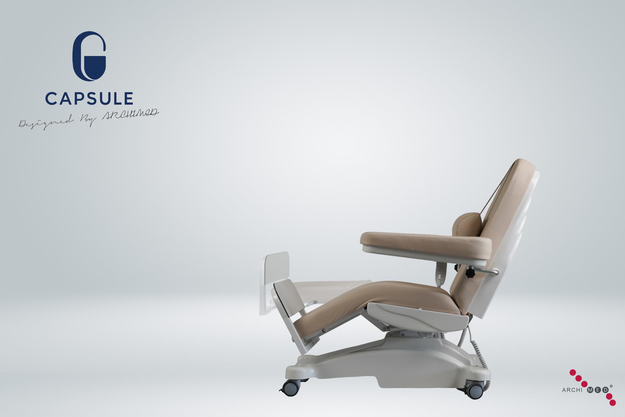 CAPSULE ÇOCUK DİYALİZ VE KEMOTERAPİ KOLTUĞU 2 MOTORLU