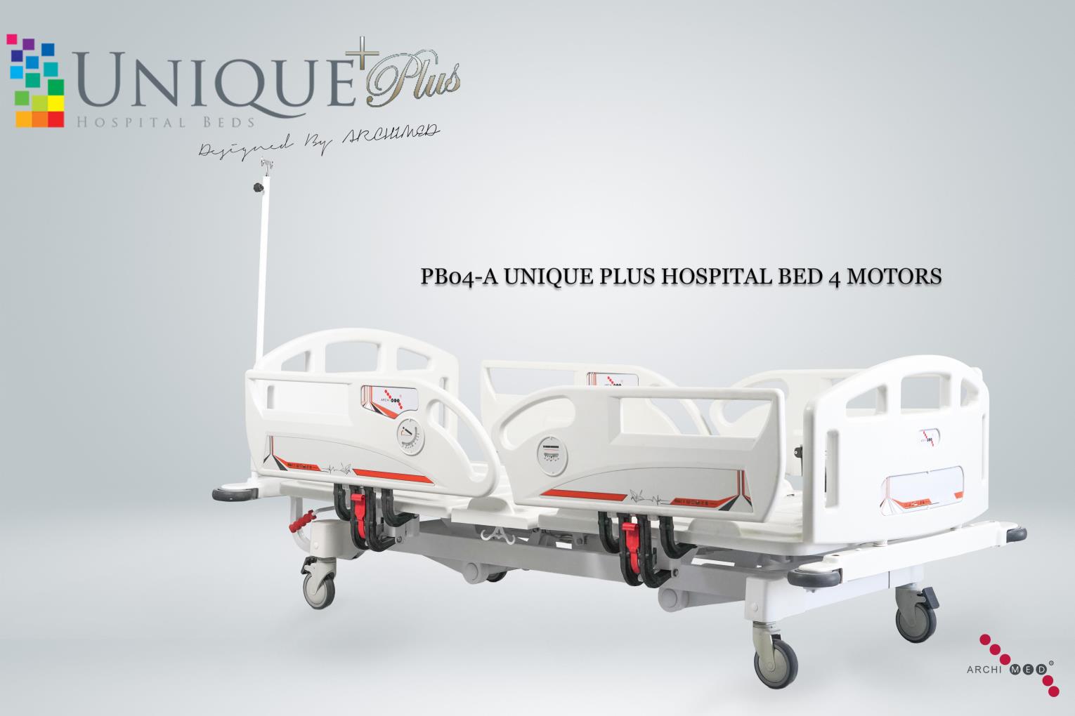 PB04-A UNIQUE PLUS HASTA KARYOLASI 4 MOTORLU, ÇAPRAZ FRENLİ