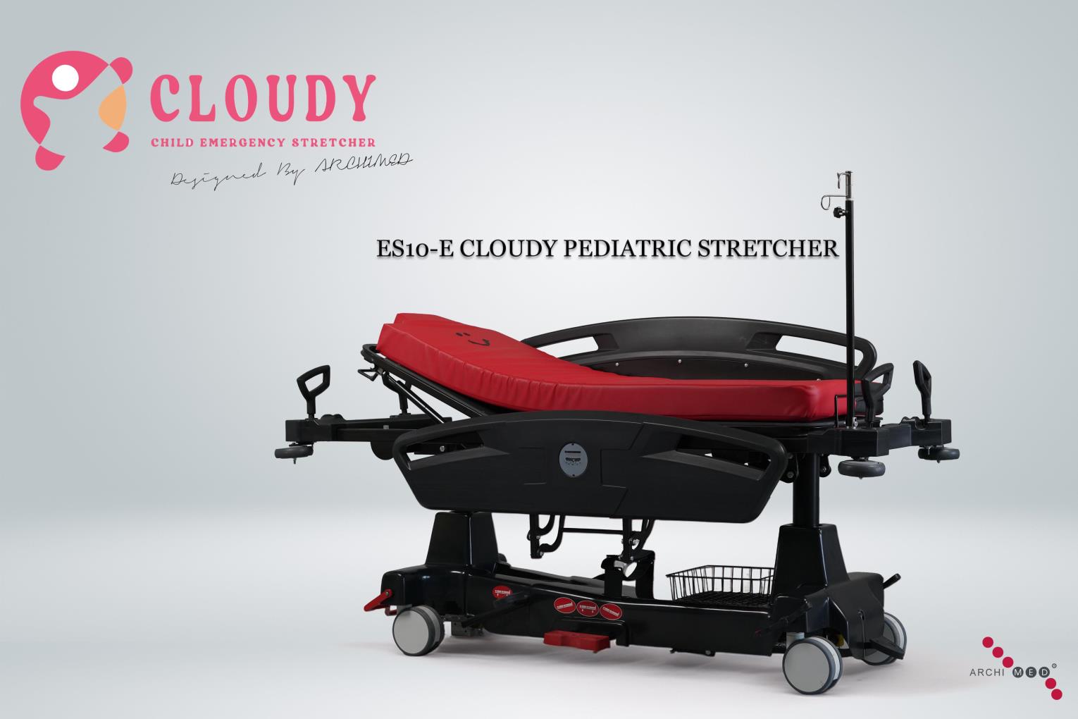ES10-E CLOUDY ÇOCUK ACİL MÜDAHALE SEDYESİ