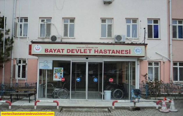  Bayat Devlet Hastanesi 